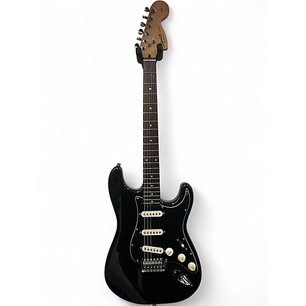 Used Squier Affinity Stratocaster Black Solid Body Electric Guitar