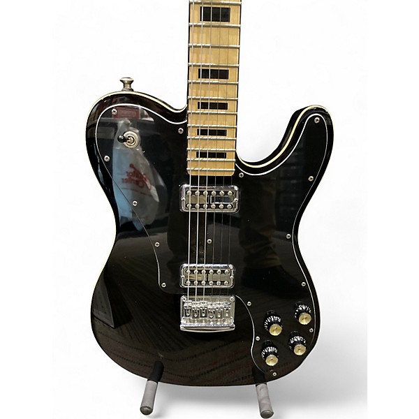 Used 2022 Schecter Guitar Research PT Fastback Black Solid Body Electric Guitar