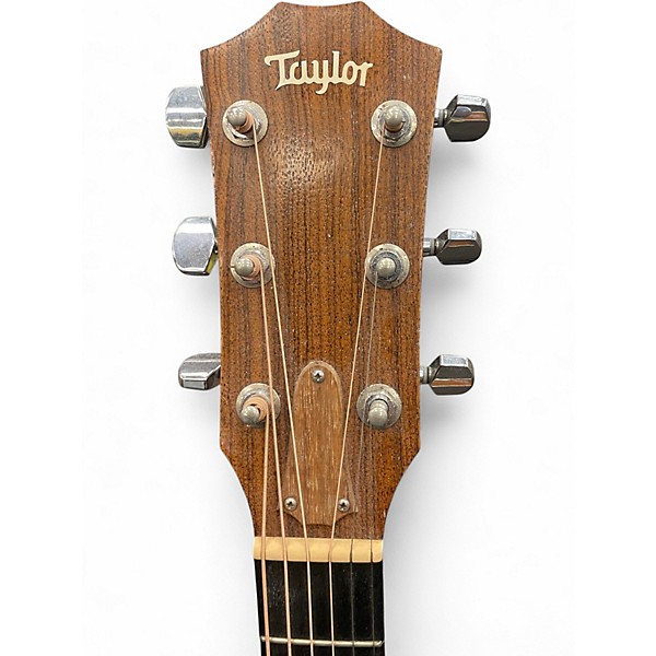 Used Taylor 210E DLX Vintage Natural Acoustic Electric Guitar