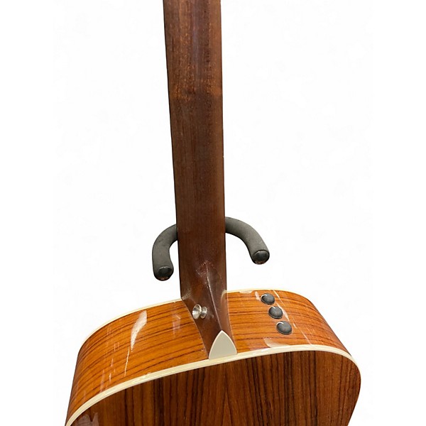 Used Taylor 210E DLX Vintage Natural Acoustic Electric Guitar