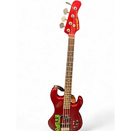 Used Kramer FOCUS 7000 Candy Apple Red Electric Bass Guitar