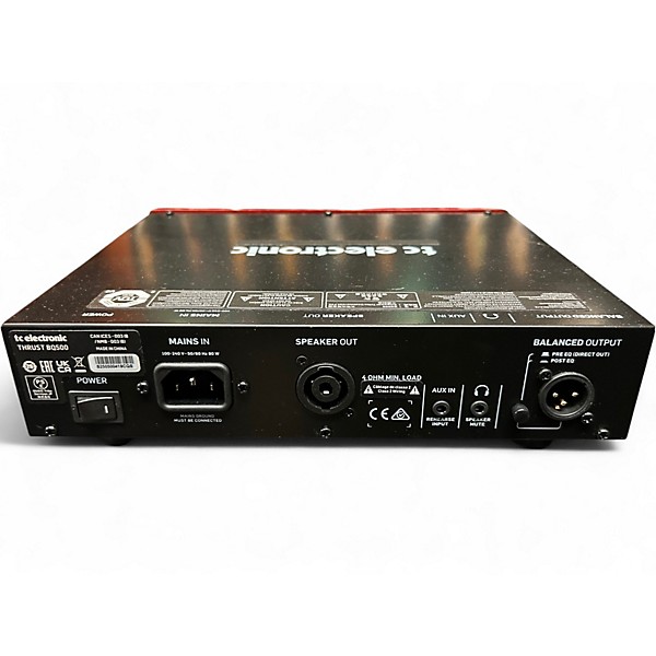 Used TC Electronic BQ500 500W Bass Amp Head