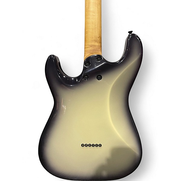 Used Kiesel Delos Vintage Cream w/ Thin Transparent Black Burst Solid Body Electric Guitar