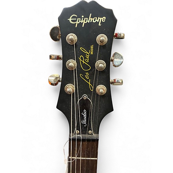 Used Epiphone Les Paul Studio CHERRY Solid Body Electric Guitar