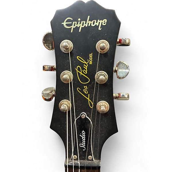 Used Epiphone Les Paul Studio CHERRY Solid Body Electric Guitar