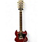 Used Gibson SG Faded Worn Cherry Solid Body Electric Guitar thumbnail