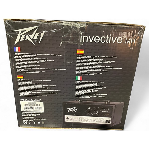 Used Peavey Invective 20W Head Tube Guitar Amp Head