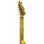 Used ESP LTD Kirk Hammett KH-V Metallic Gold Sparkle Solid Body Electric Guitar