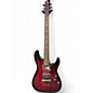 Used Schecter Guitar Research Demon 6 RED Solid Body Electric Guitar thumbnail