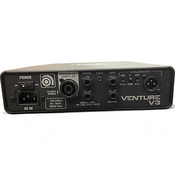 Used 2020s Ampeg V3 Bass Amp Head