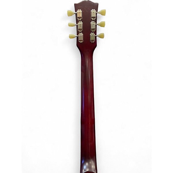 Used 2024 Epiphone Les Paul Custom Iced Tea Solid Body Electric Guitar