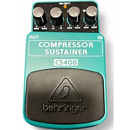Used Behringer CS400 Compressor Sustainer Effect Pedal