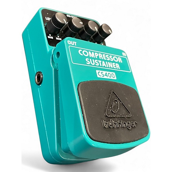 Used Behringer CS400 Compressor Sustainer Effect Pedal