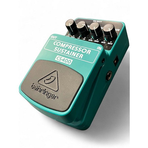 Used Behringer CS400 Compressor Sustainer Effect Pedal