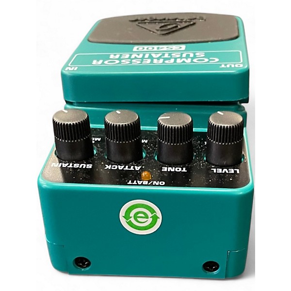 Used Behringer CS400 Compressor Sustainer Effect Pedal