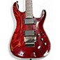 Used Schecter Guitar Research Hellraiser C1 FR Black Cherry Solid Body Electric Guitar