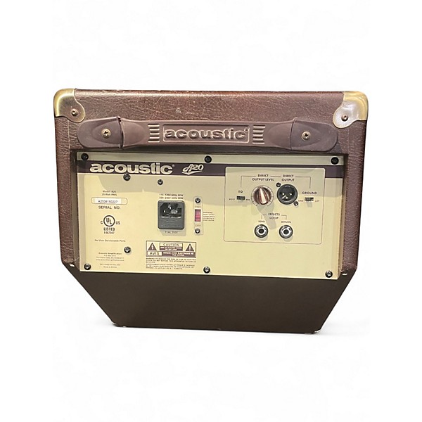 Used Acoustic A20 20W Acoustic Guitar Combo Amp