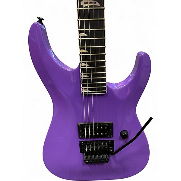 Used Kramer SM-1H SHOCKWAVE PURPLE Solid Body Electric Guitar