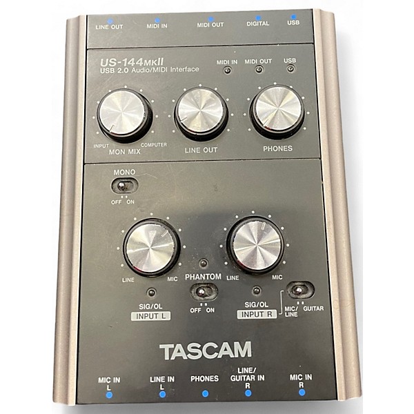 Used TASCAM US-144 MKII Audio Interface
