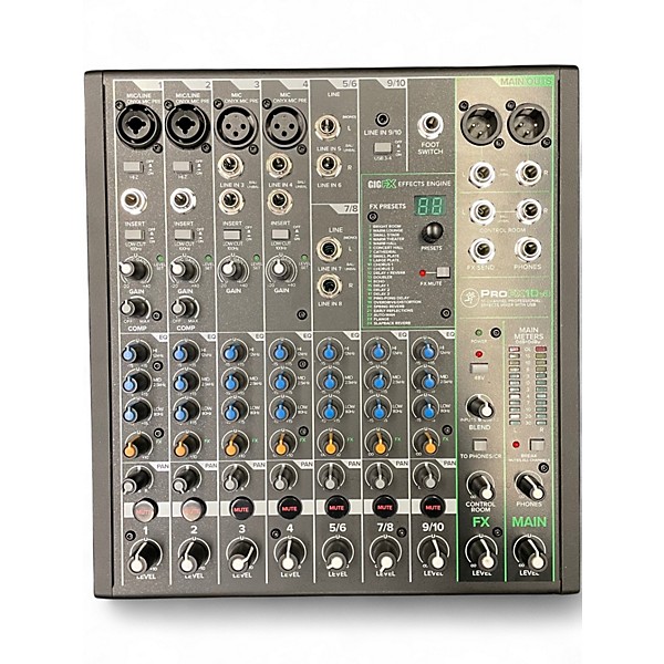 Used Mackie PROFX10V3 Powered Mixer