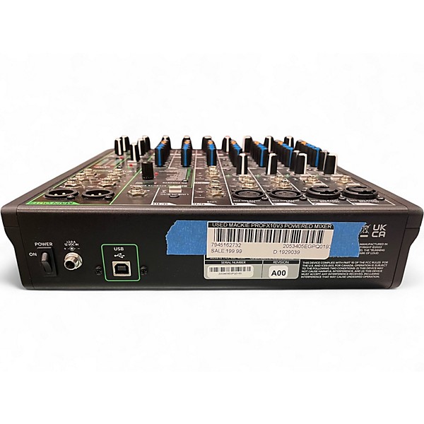 Used Mackie PROFX10V3 Powered Mixer