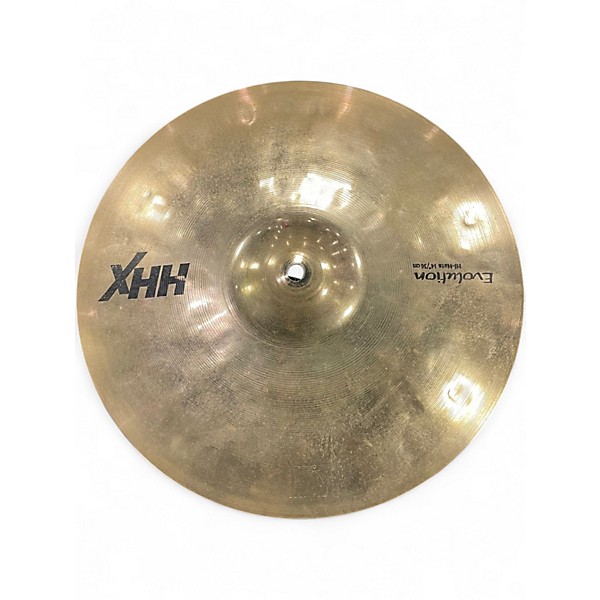 Used SABIAN 14in HHX Evolution Hi Hat Top AND BOTTOM Cymbal