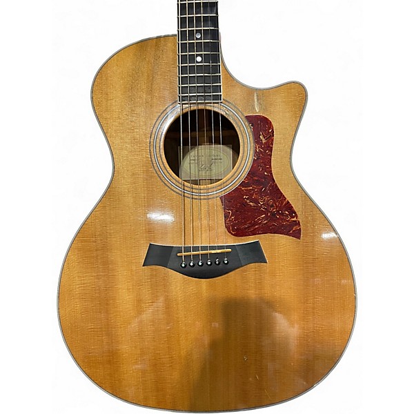 Used Taylor 414CE Natural Acoustic Electric Guitar