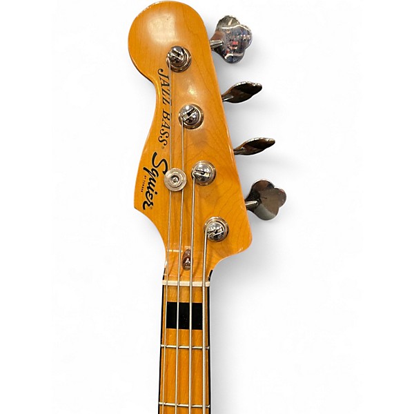 Used Squier Classic Vibe 1960S Jazz Bass Black Electric Bass Guitar