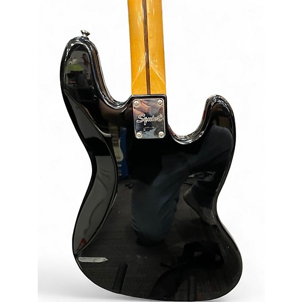 Used Squier Classic Vibe 1960S Jazz Bass Black Electric Bass Guitar