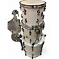 Used SONOR 3 Piece Designer Maple Light White Sparkle Lacquer Drum Kit thumbnail