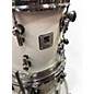 Used SONOR 3 Piece Designer Maple Light White Sparkle Lacquer Drum Kit