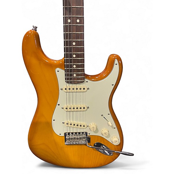 Used Fender American Performer Stratocaster SSS Honey Burst Solid Body Electric Guitar