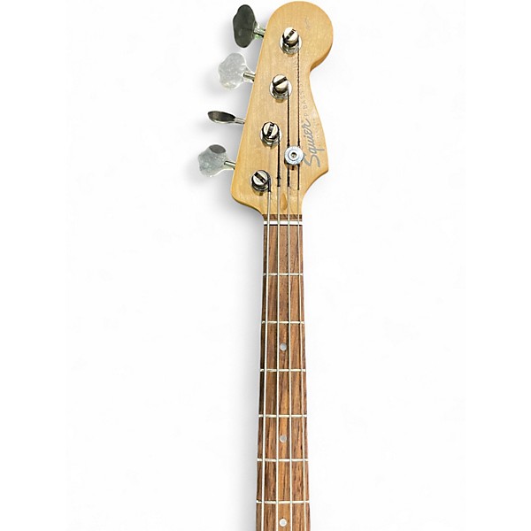 Used Fender SQUIER P-BASS SPECIAL Red Electric Bass Guitar