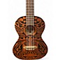 Used Luna UKE TRIBAL TENOR Mahogany Ukulele