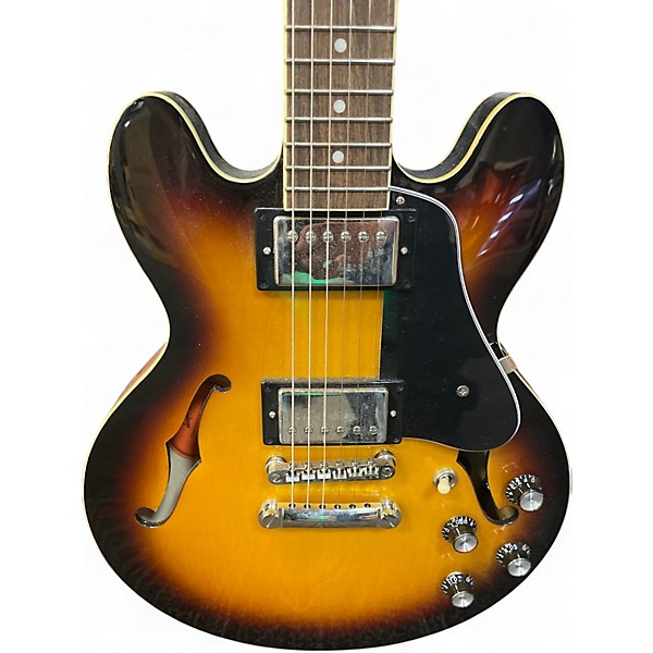Used Epiphone ES339 2 Color Sunburst Hollow Body Electric Guitar