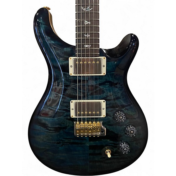 Used PRS DTG WOOD LIBRARY Royal Blue Solid Body Electric Guitar