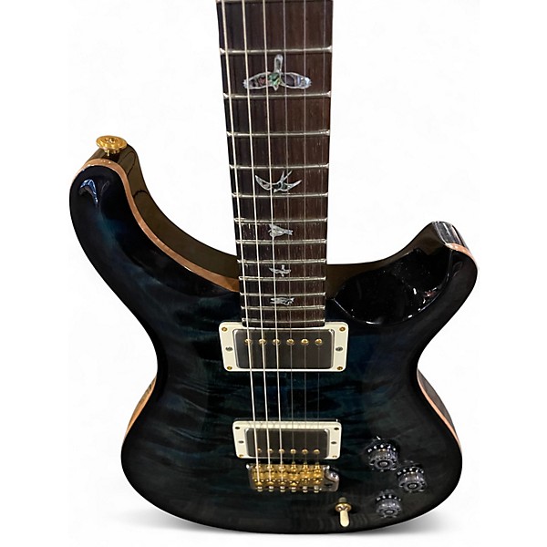 Used PRS DTG WOOD LIBRARY Royal Blue Solid Body Electric Guitar