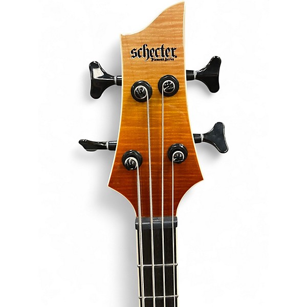 Used Schecter Guitar Research SLS ELITE ANTIQUE FADE BURST Electric Bass Guitar