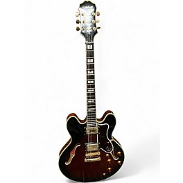 Used Epiphone SHERATON Tobacco Hollow Body Electric Guitar