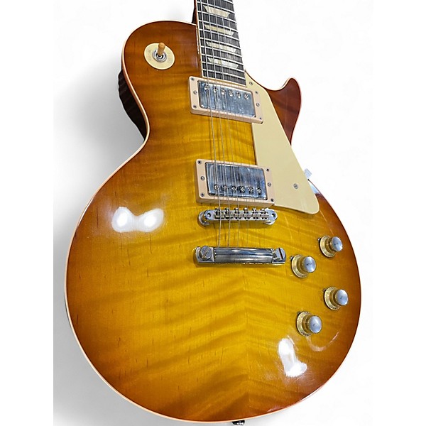 Used 2020 Gibson 60th Anniversary 1960 Les Paul Standard Reissue poppy burst Solid Body Electric Guitar
