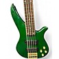 Used Yamaha RBX765A Trans Green Electric Bass Guitar
