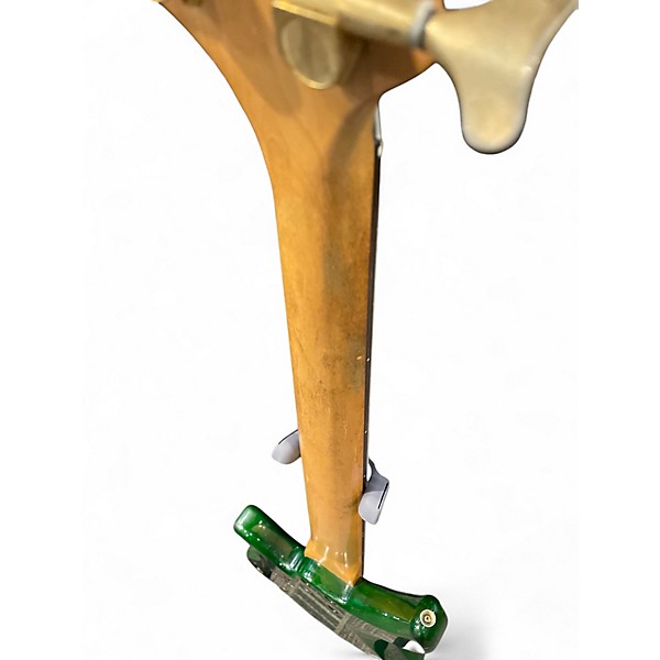 Used Yamaha RBX765A Trans Green Electric Bass Guitar