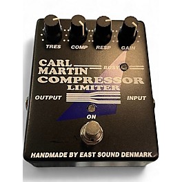 Used Carl Martin Compressor/Limiter Effect Pedal