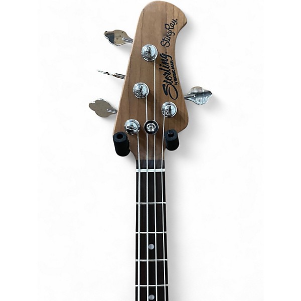 Used Sterling by Music Man STING RAY Blue Electric Bass Guitar