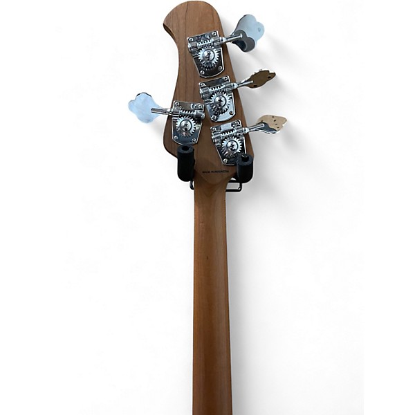 Used Sterling by Music Man STING RAY Blue Electric Bass Guitar