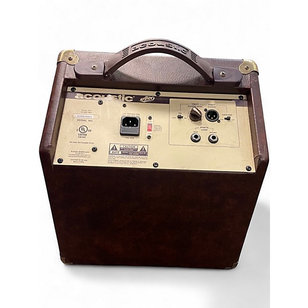 Used Acoustic A20 20W Acoustic Guitar Combo Amp