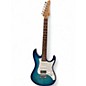 Used Ibanez AZ22S1 Blue Burst Solid Body Electric Guitar