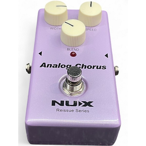 Used NUX ANALOG CHORUS Effect Pedal