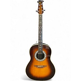 Used Ovation 1112 3 Color Sunburst Acoustic Guitar