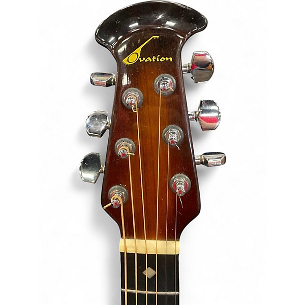 Used Ovation 1112 3 Color Sunburst Acoustic Guitar